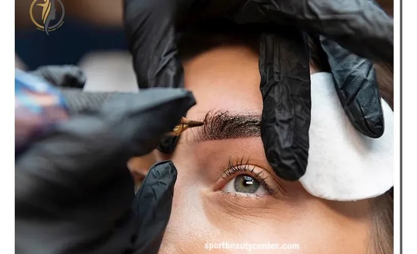 قرینه سازی ابرو برای میکروبلیدینگ